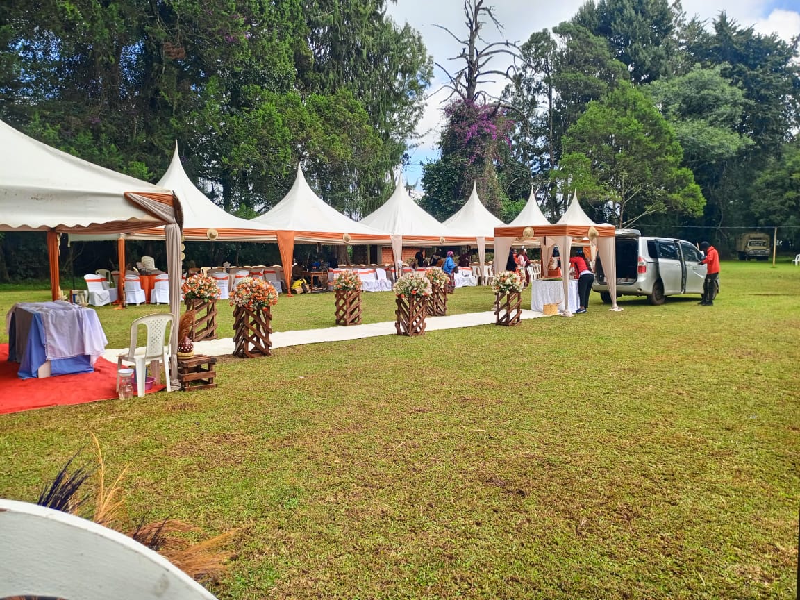 Pre-wedding décor by Koech Signature Events