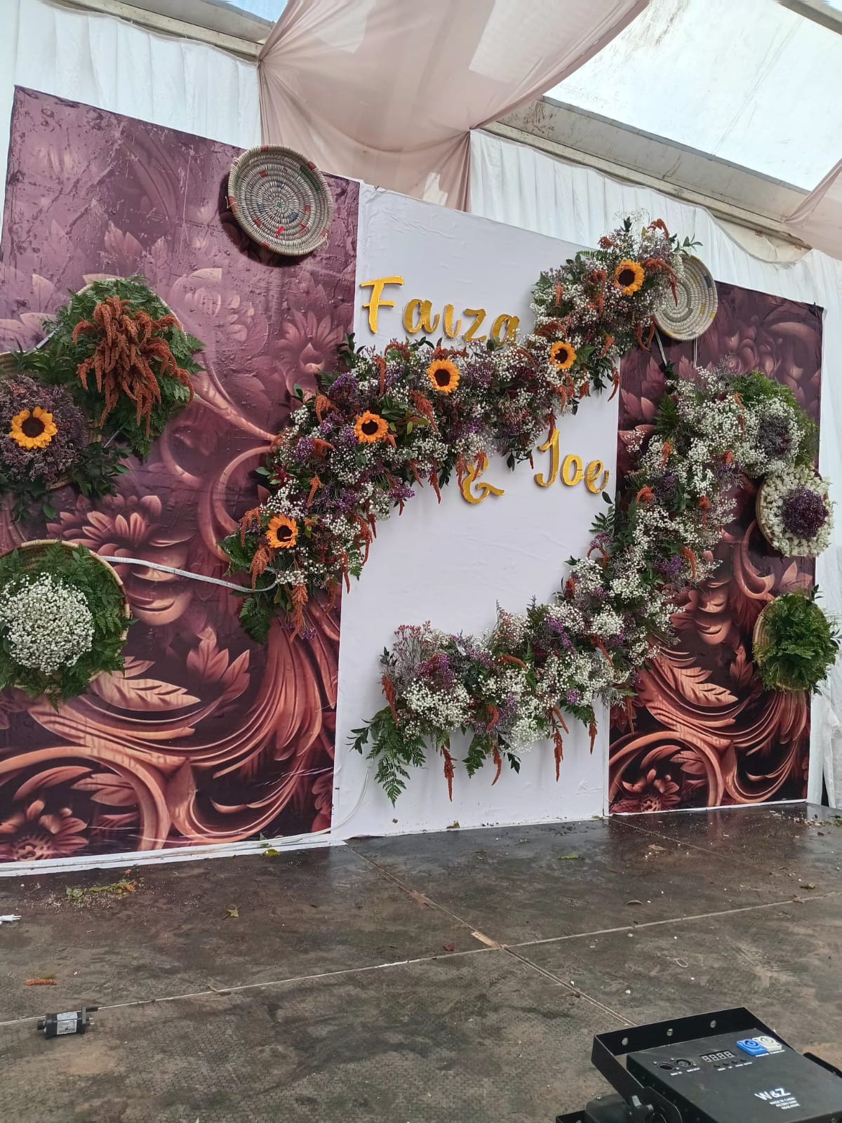Pre-wedding décor by Koech Signature Events