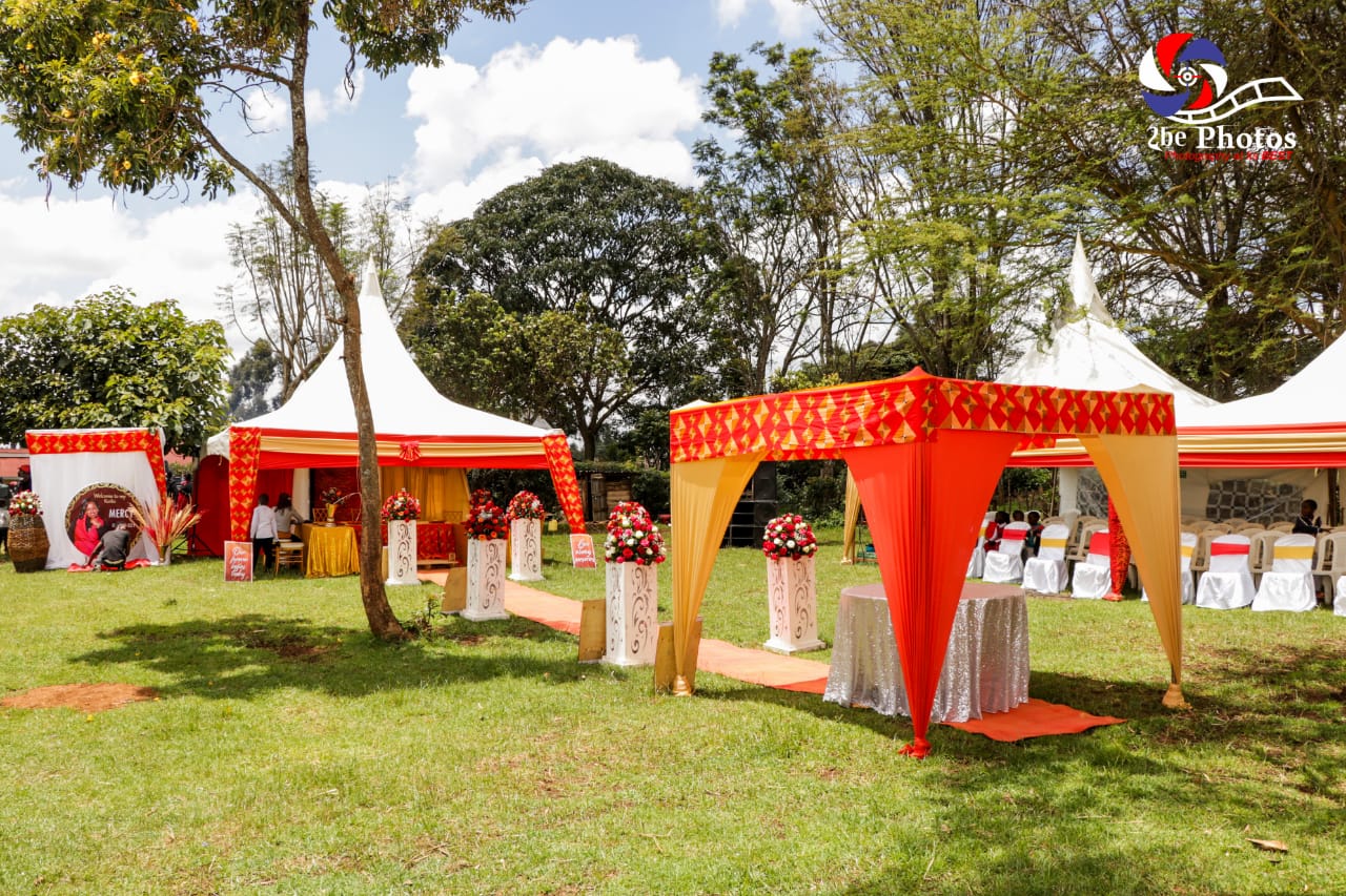 Pre-wedding décor by Koech Signature Events
