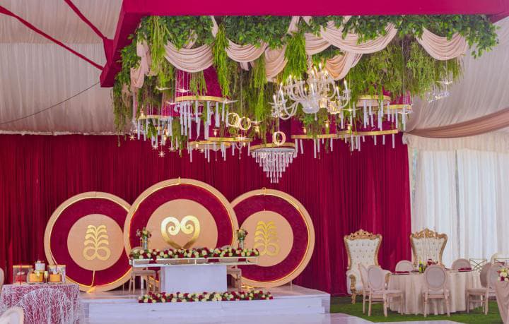 Pre-wedding décor by Koech Signature Events
