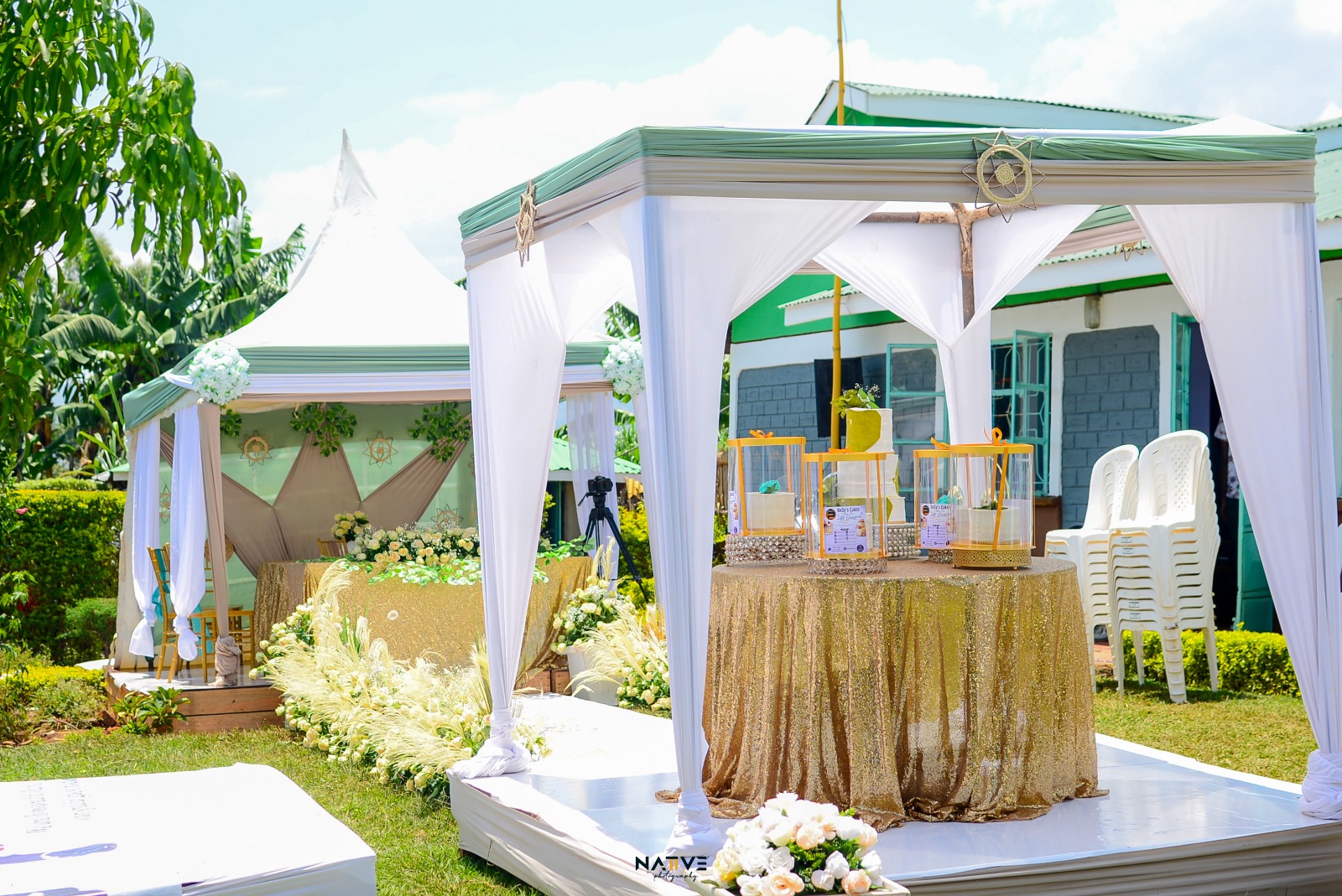 Pre-wedding décor by Koech Signature Events