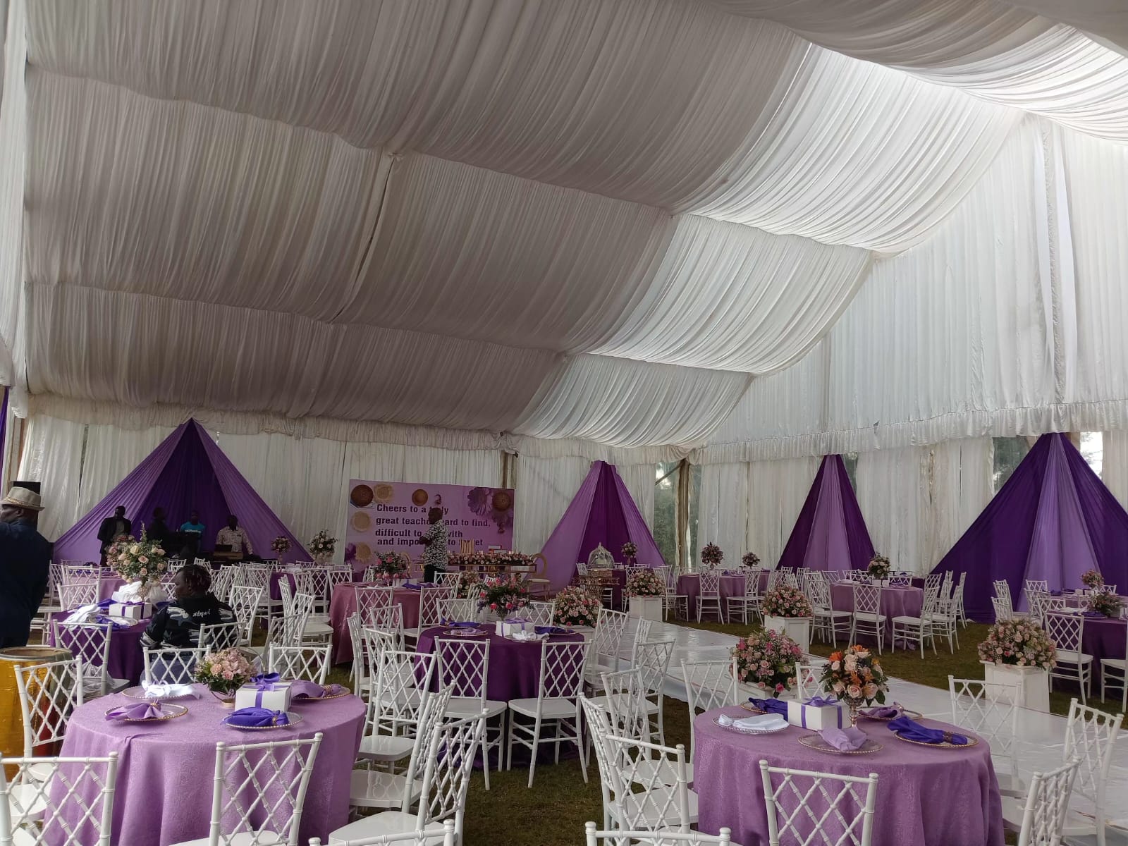 Wedding décor by Koech Signature Events