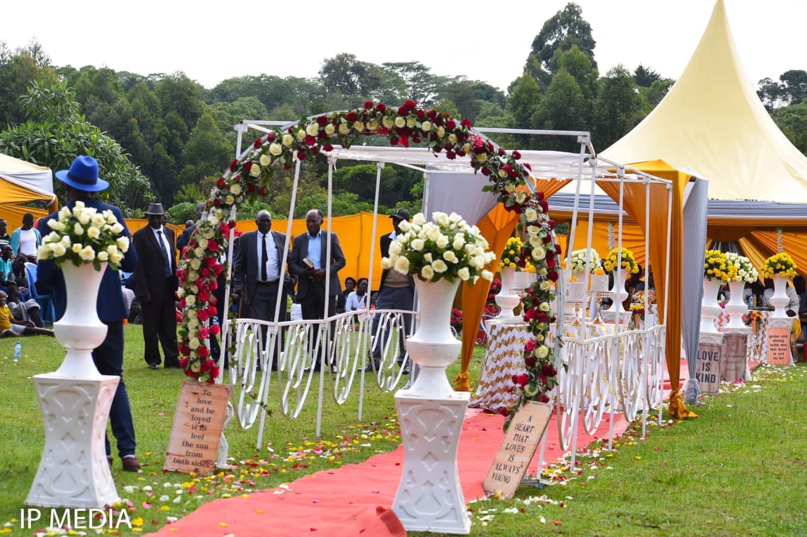 Wedding décor by Koech Signature Events