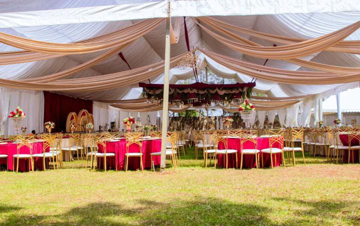 Wedding décor by Koech Signature Events