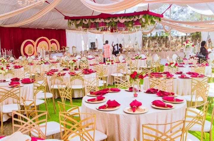 Wedding décor by Koech Signature Events