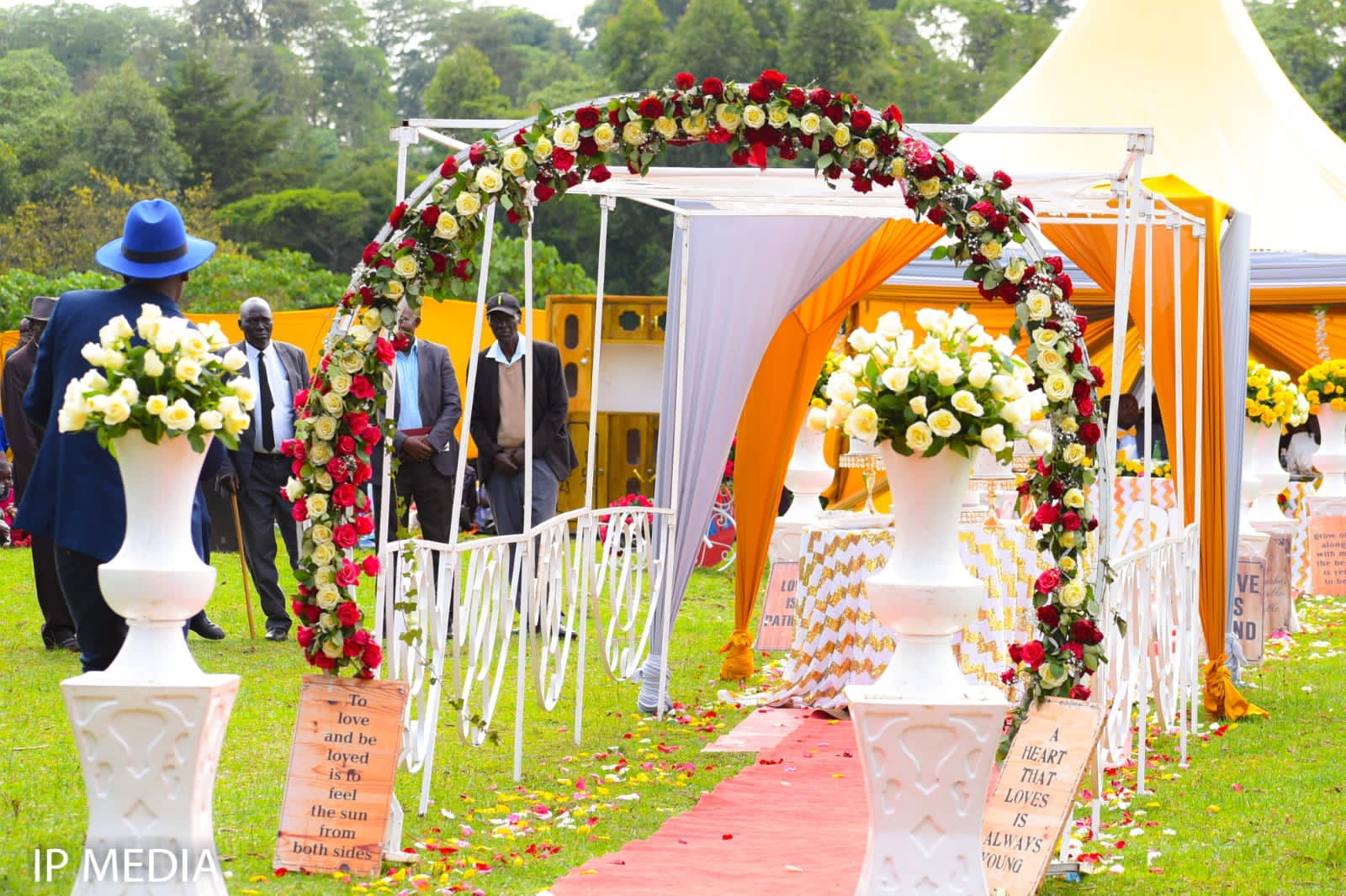 Wedding décor by Koech Signature Events